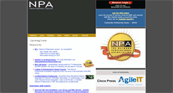 Desktop Screenshot of npa.org