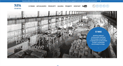Desktop Screenshot of npa.pl
